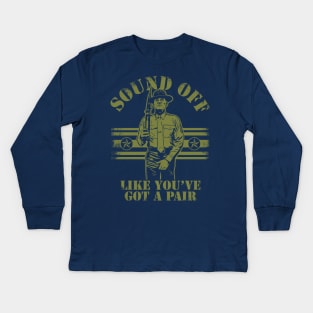 Sound Off Kids Long Sleeve T-Shirt